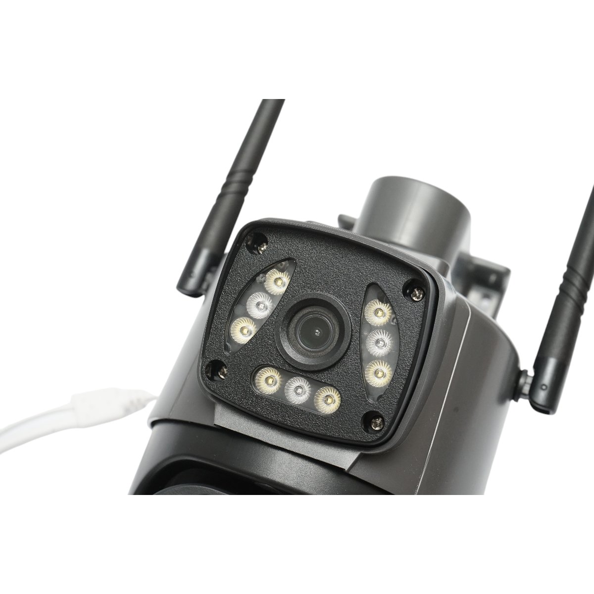 Camera de supraveghere lentila duala 4MP 1080P, P2P WIFI 2.4GHz, PTZ cu senzor de miscare, detectie umana si aplicatie V380 Pro Camera de supraveghere lentila duala 4MP 1080P, P2P WIFI 2.4GHz, PTZ cu senzor de miscare, detectie umana si aplicatie V380 Pro